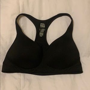 Pink Victoria Secret yoga bra size L